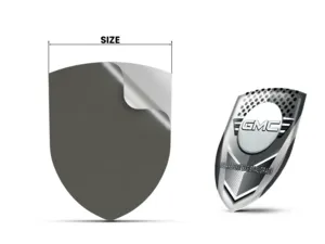 GMC Logo Adhésif Sticker Pro Max Résistants Stylé Design